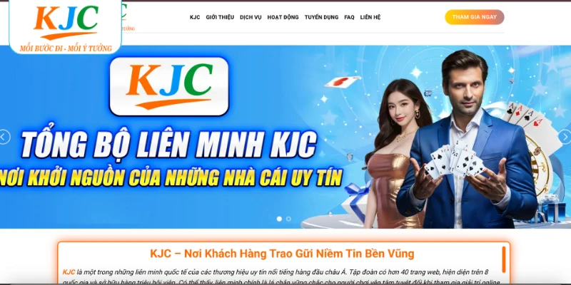 Thương hiệu KJC chuyên nghiệp và bài bản